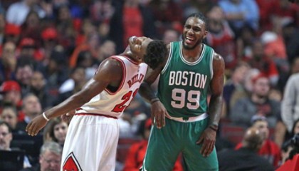  巴特勒关键防守热火险胜凯尔特人